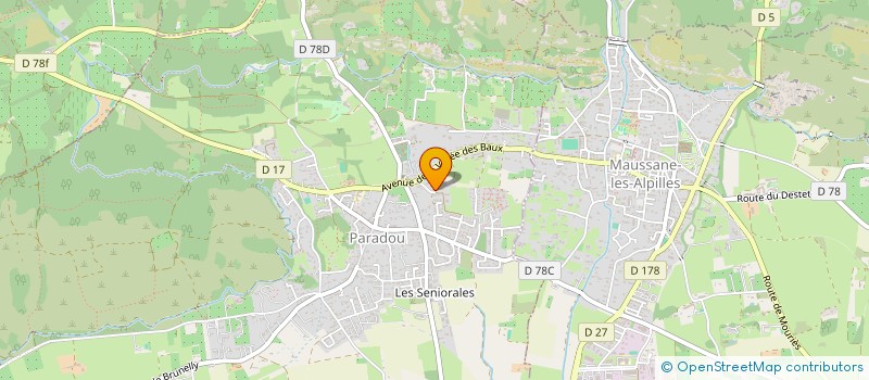 localisation de l'entreprise MADAME SIGRID BUNDT  PARADOU