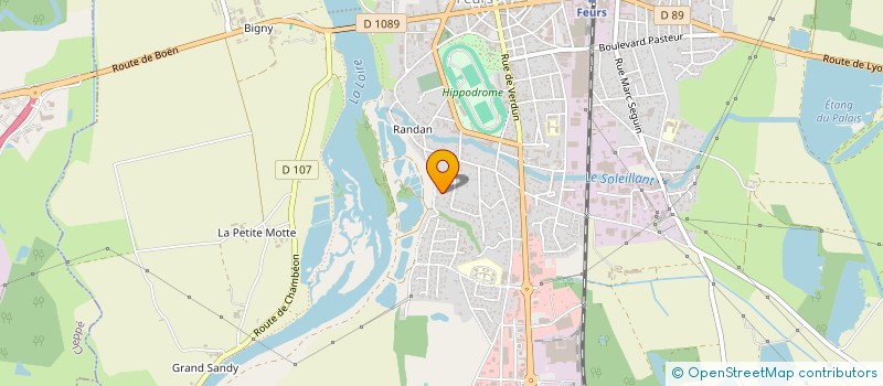 localisation de l'entreprise MADAME SIGRID GIRAUD  FEURS