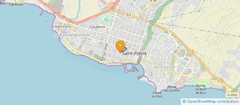 localisation de l'entreprise MADAME SIGRID JEANNE CYMIAN LEPAGE à SAINT-PIERRE