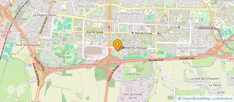 localisation de l'entreprise MADAME SIGRID LECOUFLE  RENNES