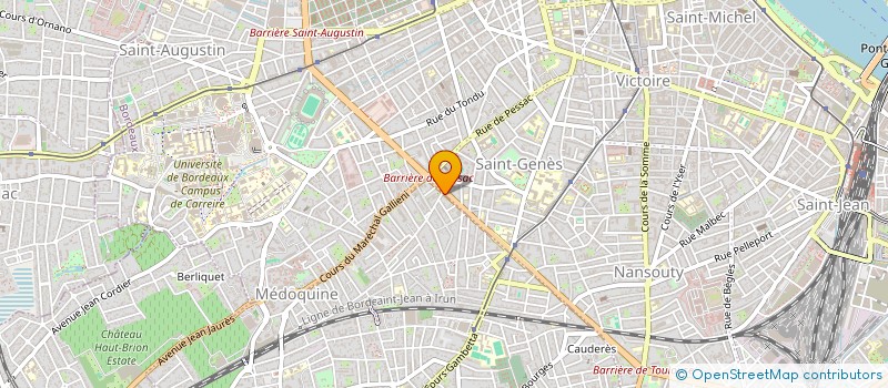 localisation de l'entreprise MADAME SIGRID LUNG  TALENCE