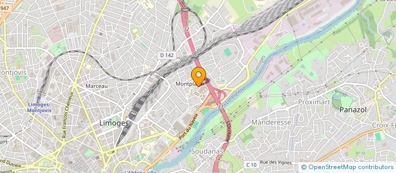 localisation de l'entreprise MADAME SIGRIED BOEL à LIMOGES