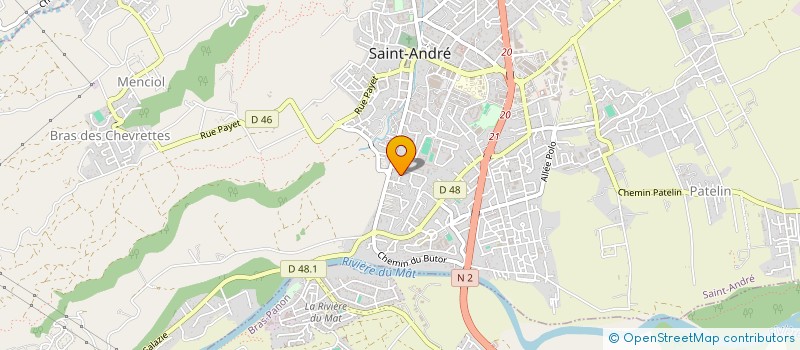 localisation de l'entreprise MADAME SIGRINA NAZE ABDULLA  SAINT-ANDRE