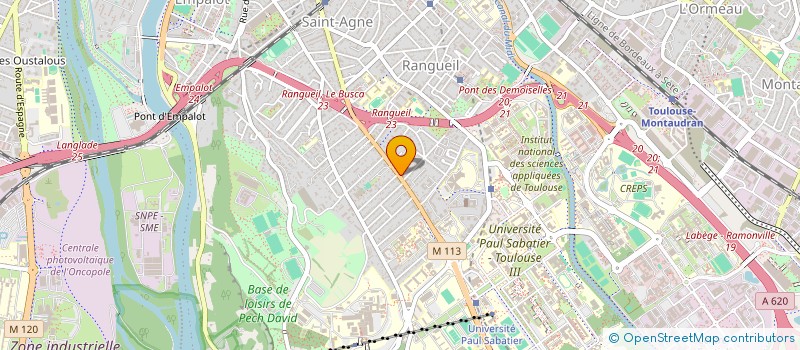 localisation de l'entreprise MADAME SIGRINE PROUVEUR à TOULOUSE