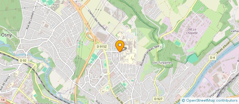 localisation de l'entreprise MADAME SIHAM AIT BACHIR  PONTOISE