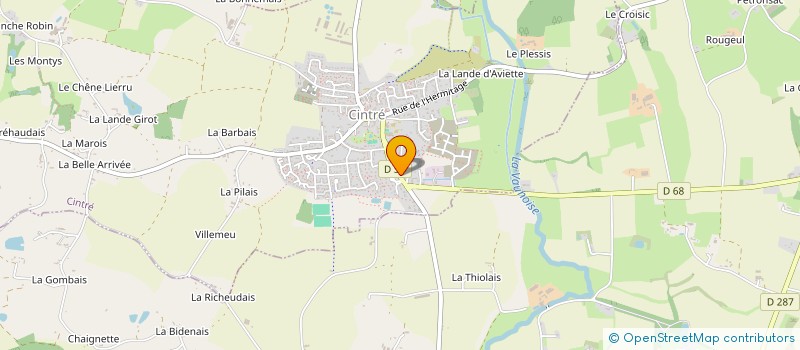 localisation de l'entreprise MADAME SIHAM AIT DAHMANE  CINTRE