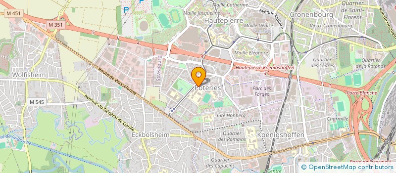 localisation de l'entreprise MADAME SIHAM ARABAT  STRASBOURG
