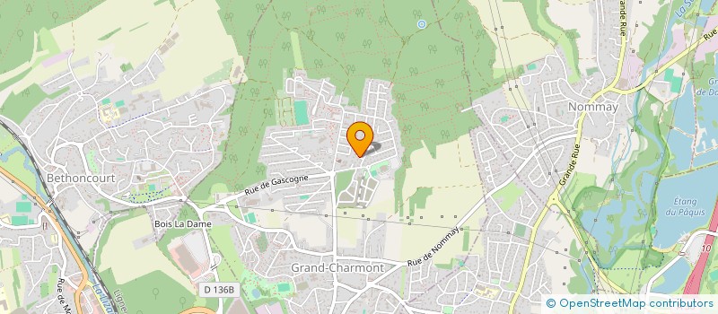 localisation de l'entreprise MADAME SIHAM AZIZ  GRAND-CHARMONT