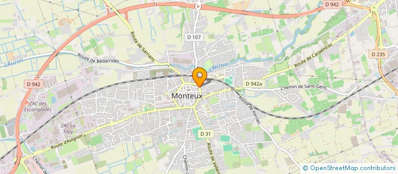 localisation de l'entreprise MADAME SIHAM BALI  MONTEUX