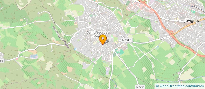 localisation de l'entreprise MADAME SIHAM BAQOUS  SAINT-GEORGES-D'ORQUES