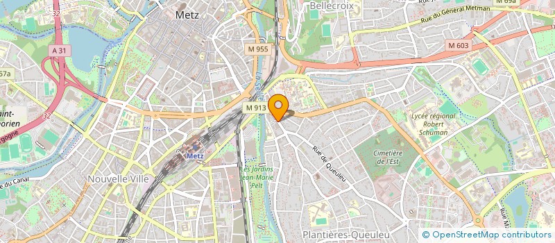 localisation de l'entreprise MADAME SIHAM BOUALAM  METZ