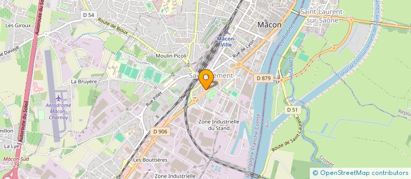 localisation de l'entreprise MADAME SIHAM BOUMZIBRA  MACON