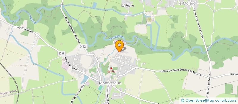 localisation de l'entreprise MADAME SIHAM BRICHA  MONTVERDUN