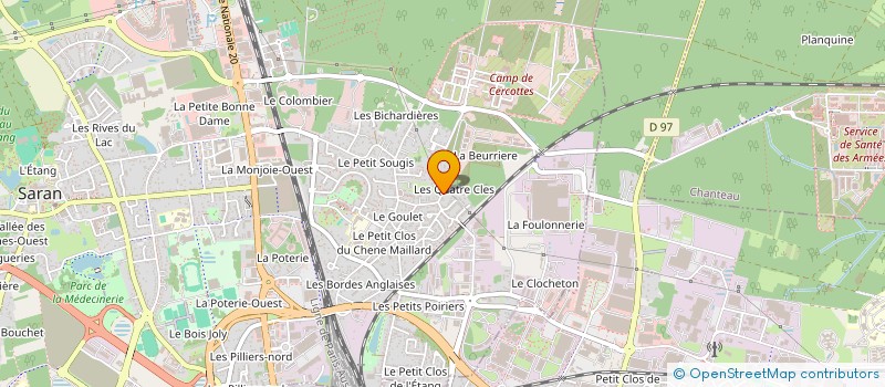 localisation de l'entreprise MADAME SIHAM DAFRANE à SARAN