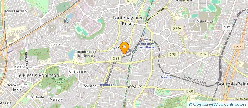 localisation de l'entreprise MADAME SIHAM DELLYS à FONTENAY-AUX-ROSES