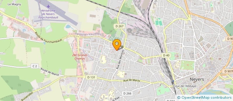 localisation de l'entreprise MADAME SIHAM EDDAOUDI à NEVERS