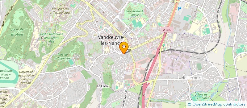 localisation de l'entreprise MADAME SIHAM EL BAGHDADI  VANDUVRE-LES-NANCY