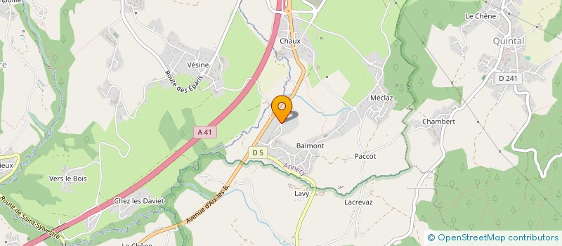 localisation de l'entreprise MADAME SIHAM EL BOUKRIOUI à ANNECY