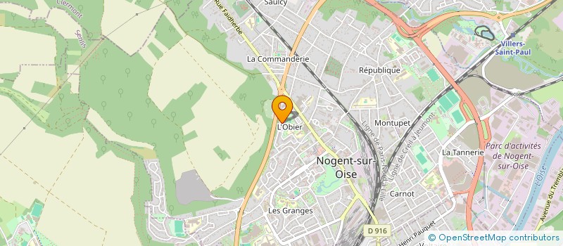 localisation de l'entreprise MADAME SIHAM EL BOUMYAOUI  NOGENT SUR OISE