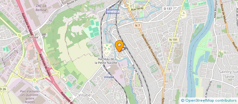 localisation de l'entreprise MADAME SIHAM GHRAIEB à CORBEIL-ESSONNES