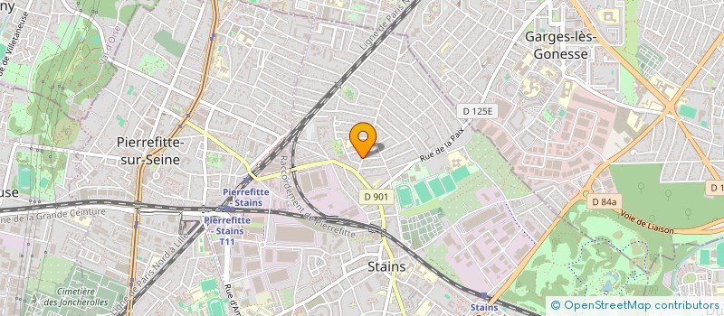 localisation de l'entreprise MADAME SIHAM GUENFOUDI à STAINS