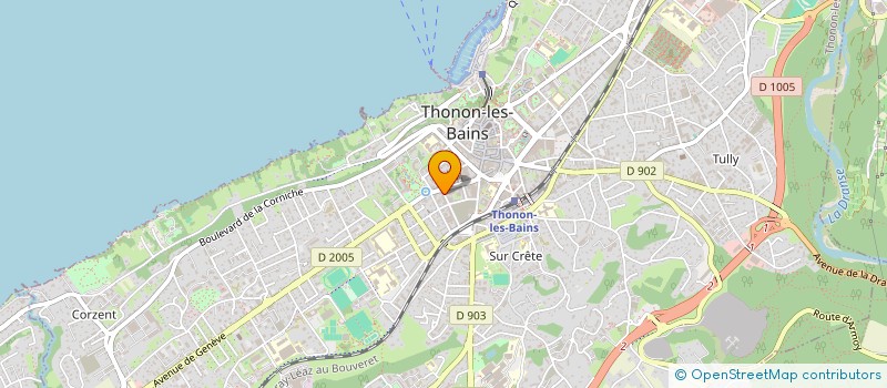 localisation de l'entreprise MADAME SIHAM JEMALI à THONON-LES-BAINS