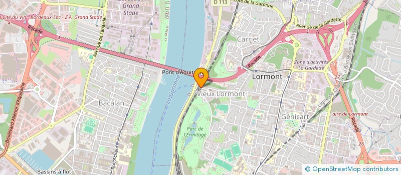 localisation de l'entreprise MADAME SIHAM LABKER  LORMONT