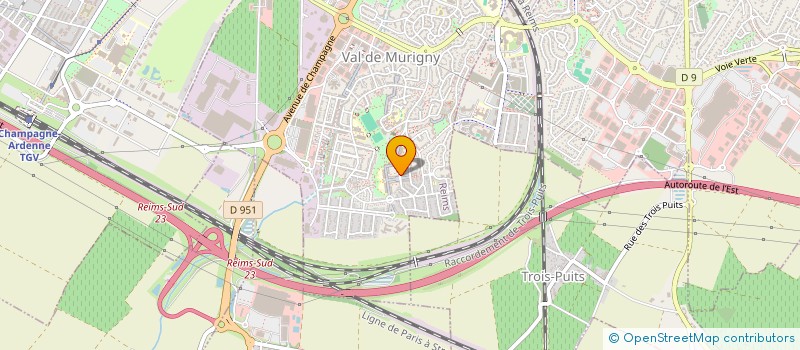 localisation de l'entreprise MADAME SIHAM LACHHAB  REIMS