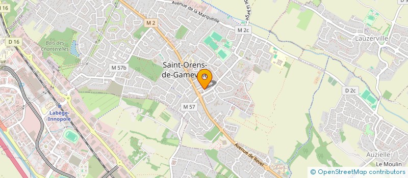 localisation de l'entreprise MADAME SIHAM LOURARI à SAINT-ORENS-DE-GAMEVILLE