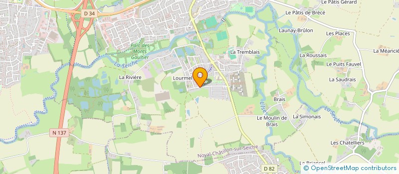 localisation de l'entreprise MADAME SIHAM MABTOUL  NOYAL-CHATILLON-SUR-SEICHE