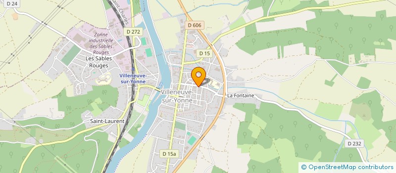 localisation de l'entreprise MADAME SIHAM MAHJOUBI  VILLENEUVE-SUR-YONNE