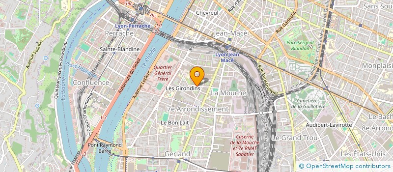 localisation de l'entreprise MADAME SIHAM MOULALI  LYON