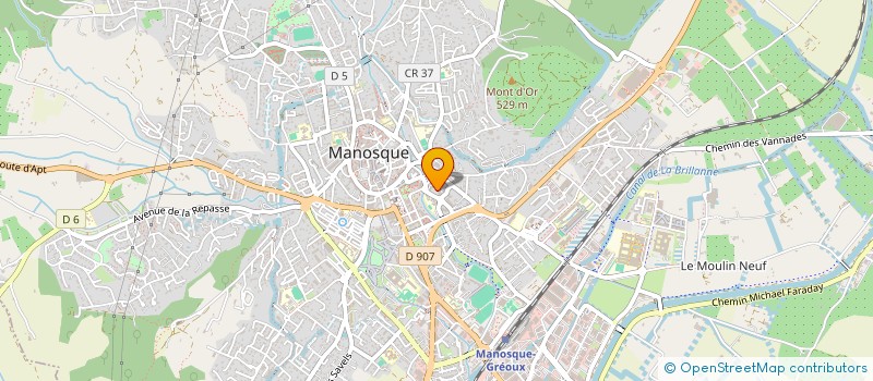 localisation de l'entreprise MADAME SIHAM MOUSSATEN à MANOSQUE