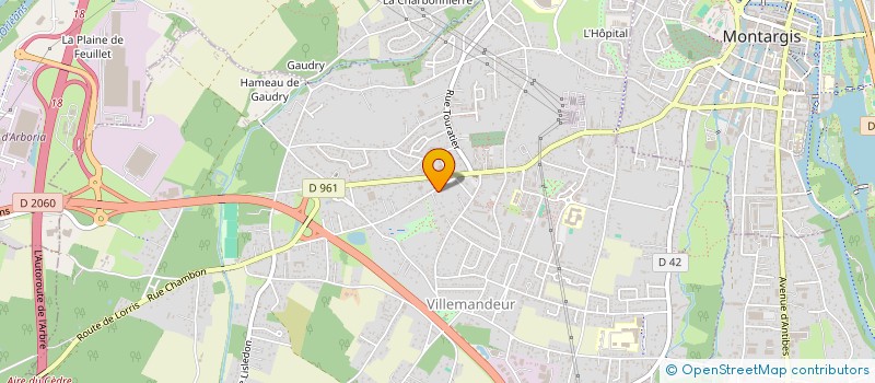 localisation de l'entreprise MADAME SIHAM OUAJJOU à VILLEMANDEUR