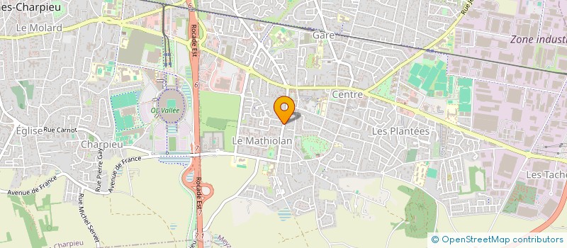 localisation de l'entreprise MADAME SIHAM SAKHRI  MEYZIEU