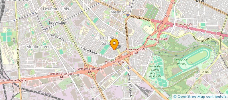 localisation de l'entreprise MADAME SIHAM SAMIH  LYON