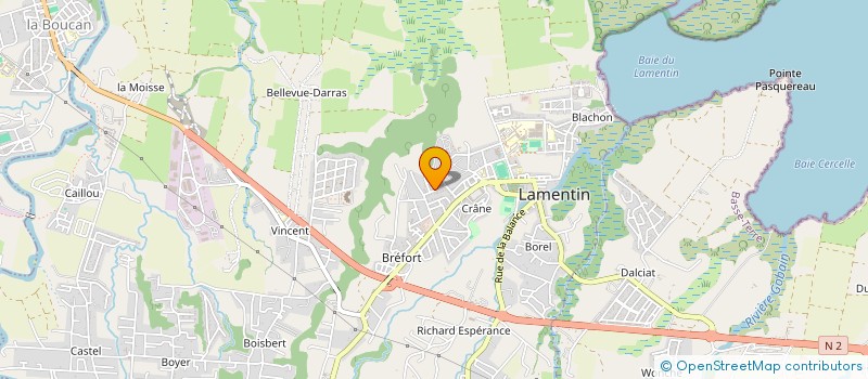 localisation de l'entreprise MADAME SIHAM SCELERS  LAMENTIN