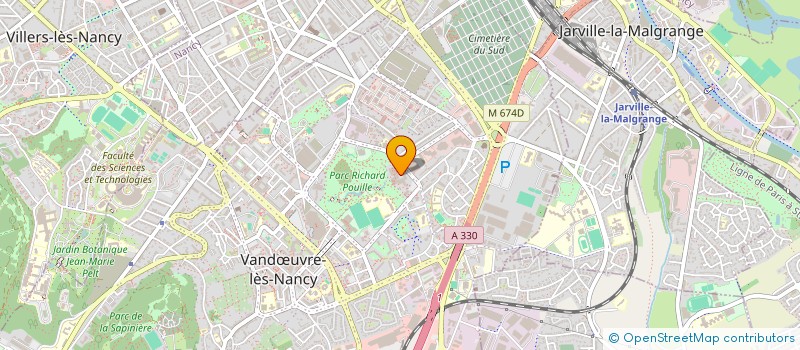 localisation de l'entreprise MADAME SIHAM ZAREB  VANDUVRE-LES-NANCY