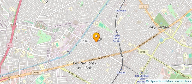 localisation de l'entreprise MADAME SIHAM ZHAR  LES PAVILLONS-SOUS-BOIS