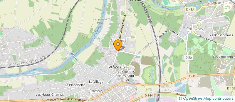 localisation de l'entreprise MADAME SIHAME ABBASSI  CHALIFERT