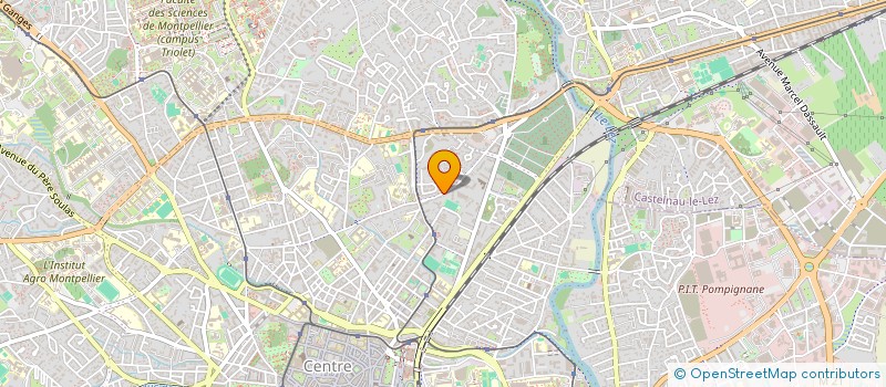 localisation de l'entreprise MADAME SIHAME BENHAGOUGA à MONTPELLIER