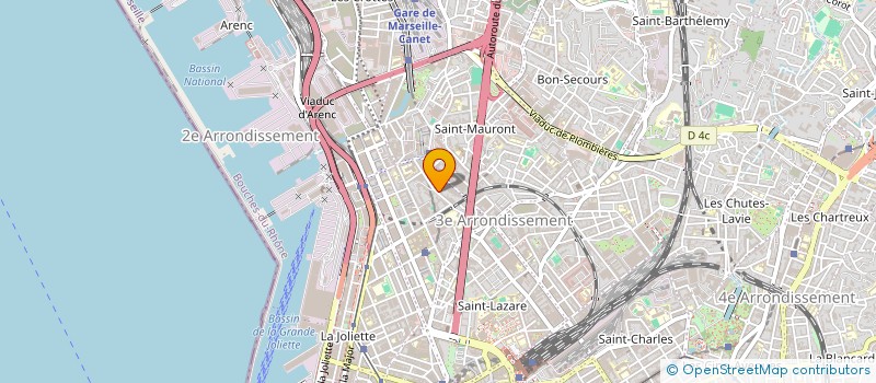 localisation de l'entreprise MADAME SIHAME MAAMAR à MARSEILLE