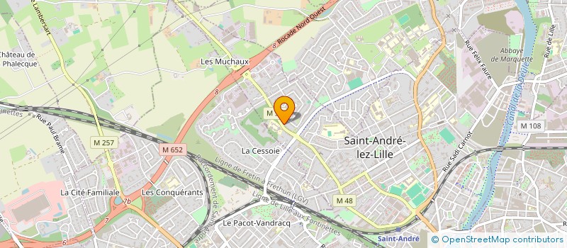 localisation de l'entreprise MADAME SIHAME MAHMOUDI à SAINT-ANDRE-LEZ-LILLE