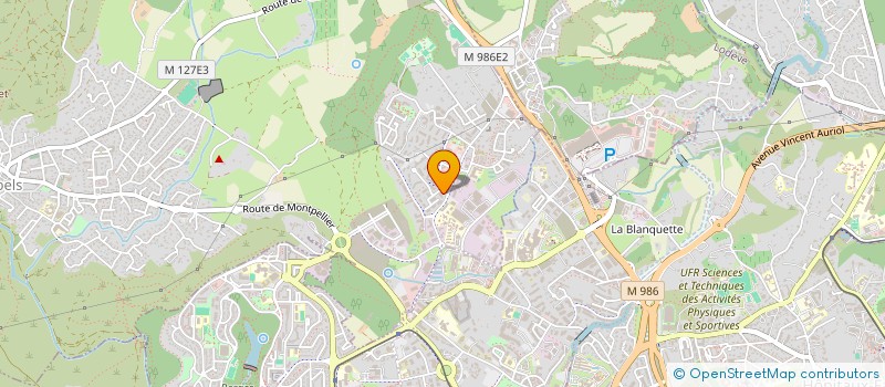 localisation de l'entreprise MADAME SIHAME TOUZANI  GRABELS