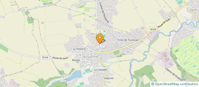 localisation de l'entreprise MADAME SIHANE TABIZATE à AUSSONNE