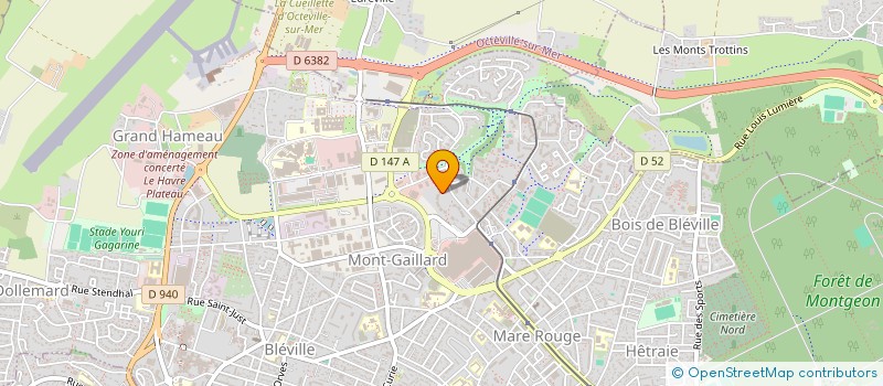 localisation de l'entreprise MADAME SIHEM BELKEBIR à LE HAVRE