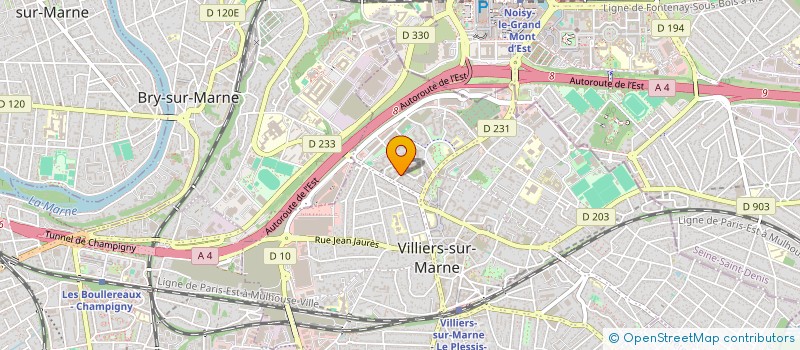 localisation de l'entreprise MADAME SIHEM BOUDJEMAA  VILLIERS-SUR-MARNE