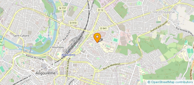 localisation de l'entreprise MADAME SIHEM BOUDJEMAH à ANGOULEME