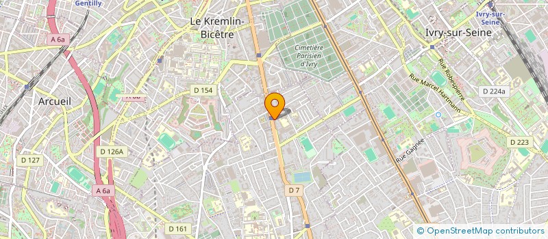 localisation de l'entreprise MADAME SIHEM BOUSSABA  VILLEJUIF