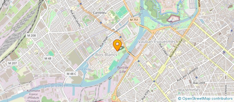 localisation de l'entreprise MADAME SIHEM CHOUGUI à LILLE